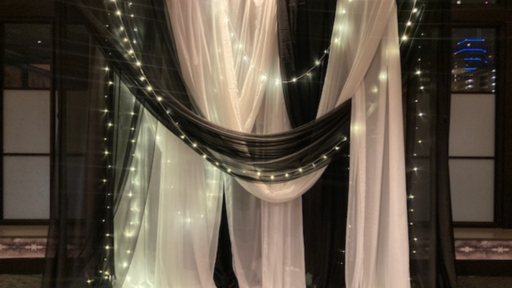 drape-curtain-and-string-lights