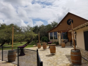 wine-barrels-outdoor-with-posts-at-venue