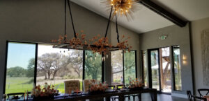 suspended-frame-with-unique-floral-design-and-starburst-light
