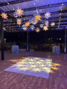 Moravian Stars, Disco Balls, Pattern Floor GOBO